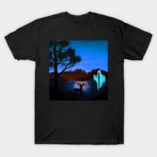 LukjanovArt Grim Reaper and Skin Walker T-Shirt